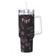 thumbnail image 1 of Vaso de acero inoxidable 2 en 1 Ice King de Blackpink de 40 oz con asa y pajita para viaje en coche, 1 of 8