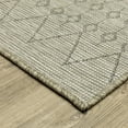 thumbnail image 3 of Woven Trends Aero - TR04A - Casual Style, Diamond Stripe Pattern, Stain Resitant, Living Room, Dining Room, Office, Medium Pile Polypropylene Area Rug in Beige - 8' x 10', 3 of 3