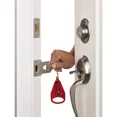 thumbnail image 3 of Portable Door Lock for Travel, Door Lock Self-Defense Security Device for Home, Apartment, Hotel, Living Motel, School Dorm, House for Open Inwards Door, 3 of 5