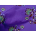 thumbnail image 5 of oneOone Cotton Poplin Purple Fabric Leaves & Clover Quilting Supplies Print Sewing Fabric By The Yard 42 Inch Wide, 5 of 6