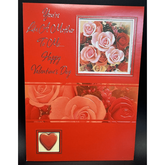 Like A Mother Valentine's Day Greeting Card w/Envelope