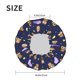 thumbnail image 5 of Cartoon Owl Pattern Shower Cap For Women Girls Adjustable Double Layers Bathing Shower Hat Hair Protector For All Long Hair Lengths, 5 of 5
