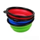 thumbnail image 4 of Cuenco plegable portátil de silicona para mascotas al aire libre para salir, cuenco de comida para perros para gatos, cuenco telescópico para agua potable, suministros de comida para perros, 4 of 4