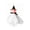 Black 1Pcs, variant on Tuscom 1Pcs Halloween Hanging Ghost Lights 11.81x3.15In, Light-Up LED Ghost Ornament with Hat, Battery Operated Polyester Ghost Decor for Porch Doorway Window Party