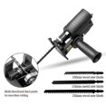 thumbnail image 2 of Portable Reciprocating Saw Adapter Electric Drill Modified Tool Attachment With 3 Ergonomic Saw Blades For Wood Metal Cutting Chisel, 2 of 5