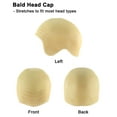 thumbnail image 2 of Bald old men Style Wig | Bald Cap White Wig, 2 of 7