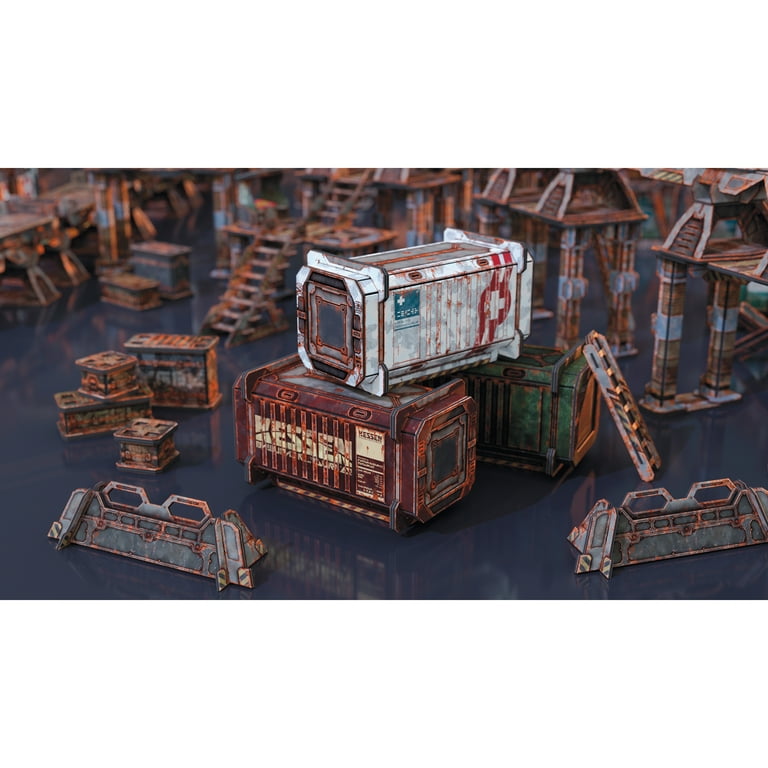 TinkerTurf Sci-Fi Terrain: Cargo Containers Series 5 Add-On