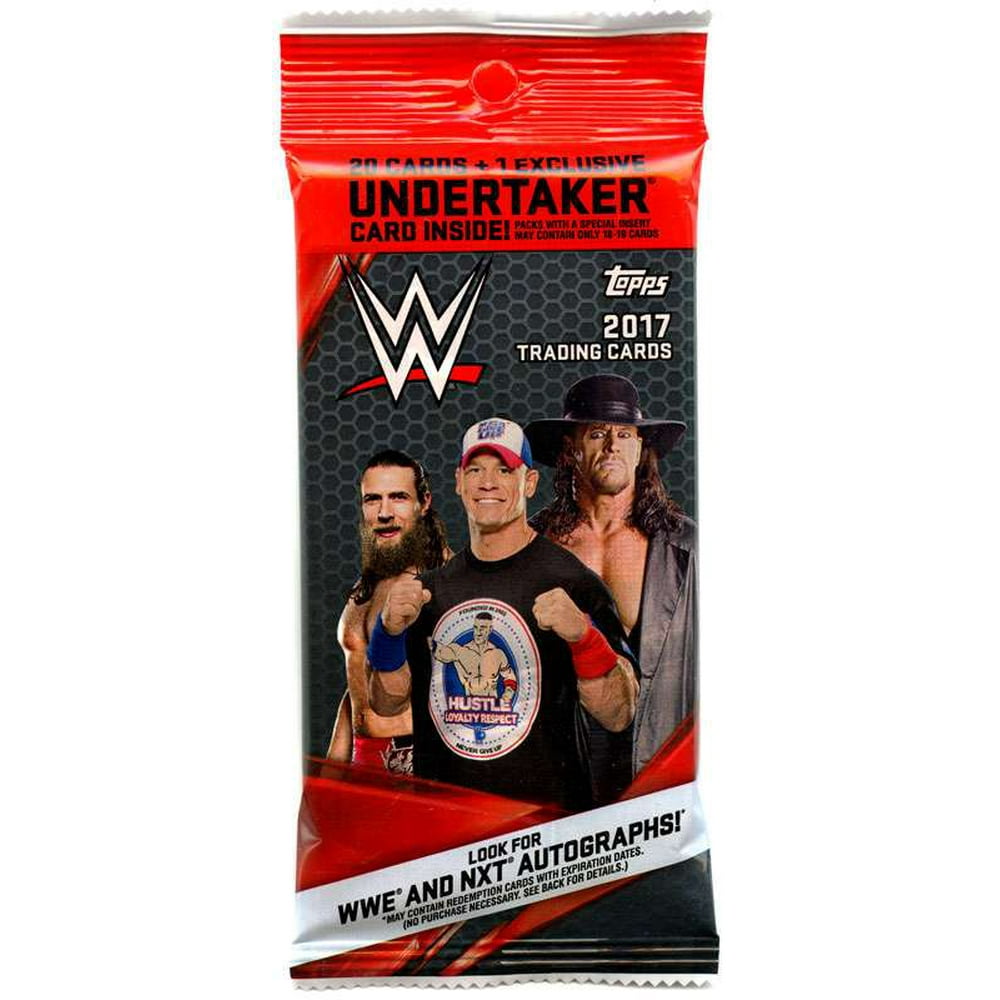 WWE Wrestling WWE 2017 Trading Cards Value Pack