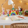 thumbnail image 3 of Set de 8 figuras flexibles de conejo de pascua ArtCreativity, 3 of 4