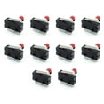 thumbnail image 1 of 10 Pcs Limit Switch Normally Open Close Limit Switch 3 Pins Terminals with Roller, 1 of 8