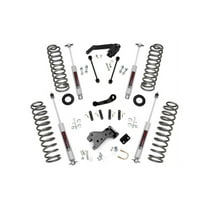 Rough Country 4" Lift Kit (fits) 2007-2018 Jeep Wrangler JK 4DR | N3 Shocks | Suspension System | 68130