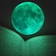 thumbnail image 5 of Moon Wall Sticker Glowing Luminous Wall Sticker PVC DIY Wall Paper for Bedroom Decoration32cm / 12.6in, 5 of 5