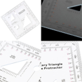 thumbnail image 3 of XD5-Pocket Grid Accurate Easy to Read Protractor Professional 1/24,000 Maptool for Poltting Utm, USNG, Mgrs Coordinates Outdoor Land Navigation-5, 3 of 6