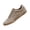 Khaki, variant on Women's Wide Toe Box Barefoot Shoes | Fashion Suede Patchwork Design