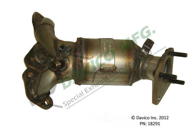 Davico Mfg 18291 Direct-Fit Catalytic Converter - Manifold