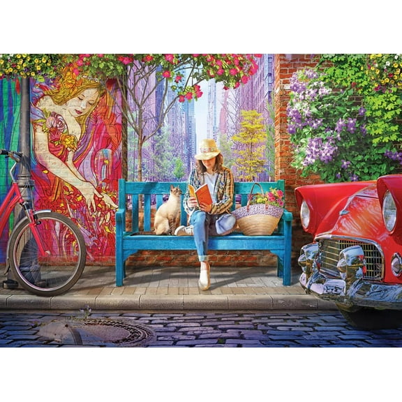 Morning Reading 1000 Piece Jigsaw Puzzle