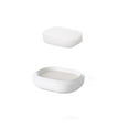 thumbnail image 2 of Soap Holder Double Layer Drainage Rack Bar Soap Saver for Bathroom Sink or Shower Water Collection Reservoir Hygienic Easy-Clean Design Compact Size 1 Pack, 2 of 8