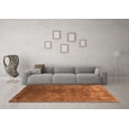 thumbnail image 3 of Ahgly Company Indoor Rectangle Oriental Orange Industrial Area Rugs, 7' x 9', 3 of 4