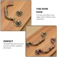 thumbnail image 2 of 2Pcs Retro Pendant Furniture Handle Door Knobs Household Furniture Accessory, 2 of 8