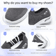 thumbnail image 3 of Zapatos de hombre para verano, transpirables, casuales, livianos, de suela suave, para personas perezosas que pueden pisarlos, tejido de mosca y zapatos para caminar., 3 of 3