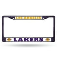 thumbnail image 2 of Los Angeles Lakers Anodized Purple License Plate Frame, 2 of 2