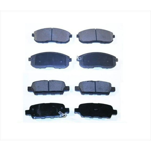 Front & Rear Brake Pads 2 Sets CD815A CD905 For 02-2005 Nissan Altima Except SER