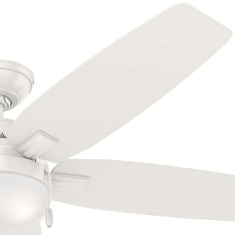 Antero 54 In Led Indoor Brushed Nickel Ceiling Fan With Light Shelly