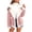 Pink-1, variant on Womens Faux Suede Jacket Sherpa Lined Fur Leather Winter Warm Shearling Fuzzy Fleece Lapel Open Front Cardigan Coat