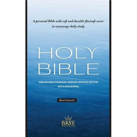 NRSV Updated Edition Bible with Apocrypha (Flexisoft, Black), (Hardcover)