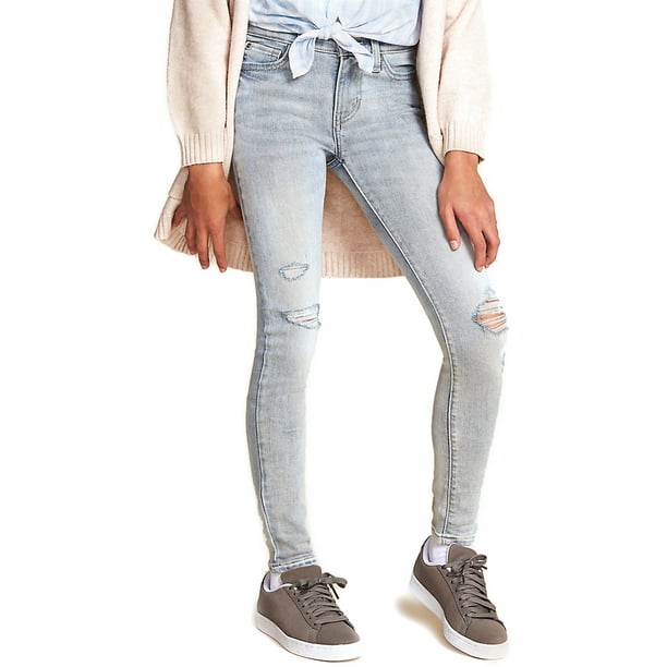 Signature By Levi Strauss Co Signature By Levi Strauss Co Girls Super Skinny Jeans Sizes 5 18 Walmart Com Walmart Com