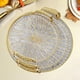 thumbnail image 5 of Juego de bandejas redondas decorativas de lujo para servir alimentos en la cocina. Claro, 5 of 8
