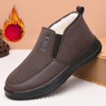 thumbnail image 2 of NOKIO Men'S Stylish Thermal Winter Snow Boots Men'S Padded Winter Walking Boots Men'S Warm Fleece-Lined Winter Shoes Warm And Snow Boots Fashion In Cold Men'S Insulated Fashion Boots, 2 of 5