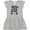 AC-Heather Grey, variant on Mom's Gym Buddy Fitness Workout Girls Baby Dress