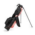 thumbnail image 4 of Sunday Golf Loma Bag - Lightweight Golf Bag with Strap and Stand – Easy to Carry Pitch n Putt Golf Bag – Golf Stand Bag for Driving Range, Par 3 & Executive Courses, 31 Inches Tall (Smoked Salmon), 4 of 4