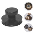 thumbnail image 2 of 3 Pcs Poignée à Ventouse pour Bol Chantant Caoutchouc Rond Noir Fixation Stable, 2 of 8