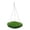 Green-Round, variant on Bird Swing Toy, Bird Grass Mat Hammock Swing with Hooks, Parrot Climbing Foraging Toy for Small to Medium, Bird Foraging Mat Toys Grass Hammock Swing Toy with Hooks