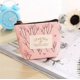 thumbnail image 1 of Versión de estilo coreano de la linda billetera con estampado pastoral, creativa bolsa de almacenamiento de llaves y monedas hecha a mano, 1 of 6