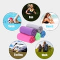 thumbnail image 4 of Djiypn 1Pack Microfiber Travel Towel, Ultra Absorbent Quick Dry Towels, Lightweight Gym Sports Camping Towel for Workout, Yoga, Beach, Shower, Swimming, 4 of 8