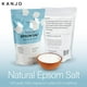 thumbnail image 2 of Sulfato de magnesio 100% puro de Epsom Salt Kanjo Natural, 473 ml, 2 of 9