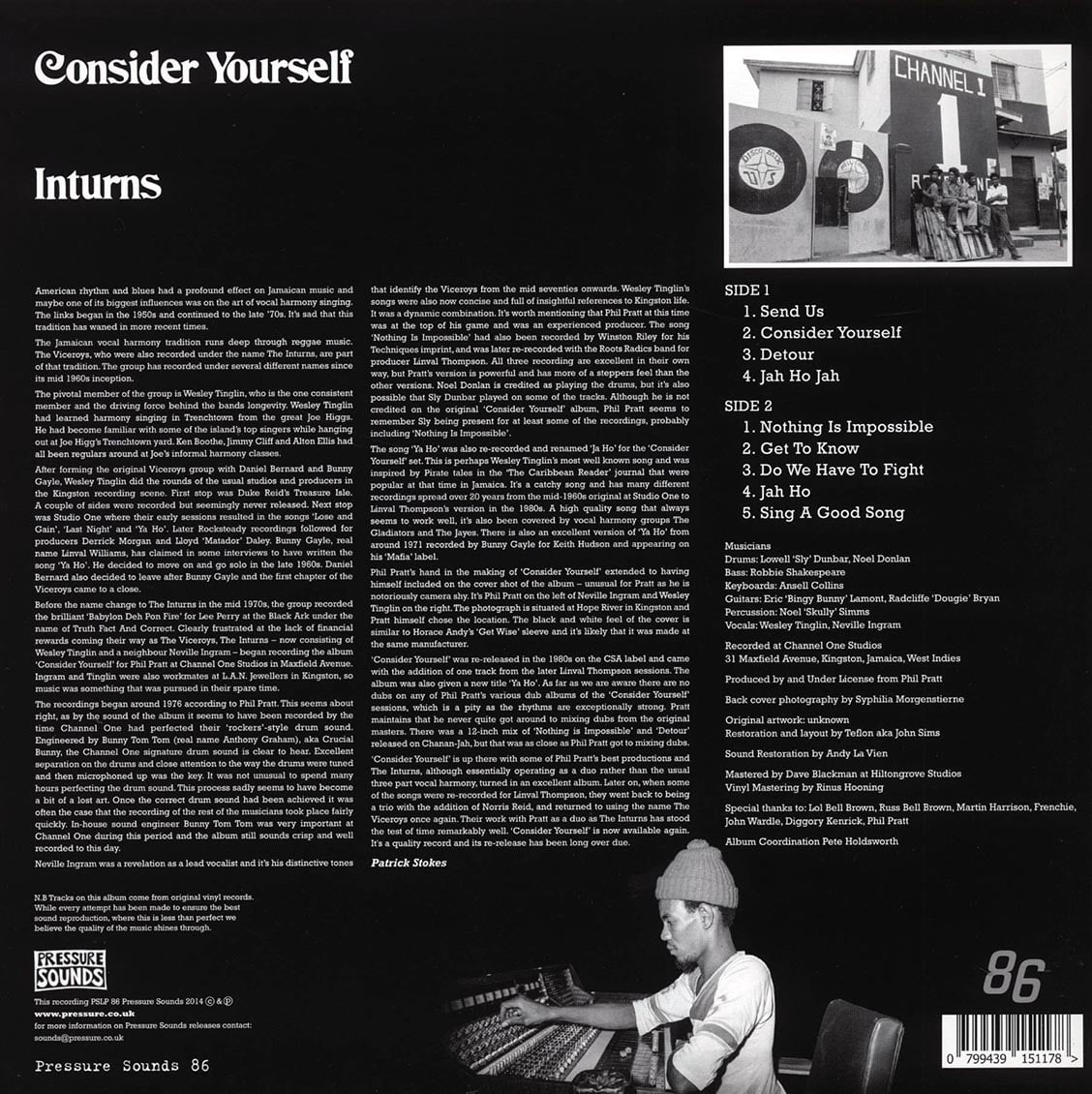 The Inturns - Consider Yourself - Music & Performance - Vinyl