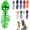 Green, variant on JXKIKOZE Dinosaur Skeleton Costume, Dinosaur Skeleton Hat with Skull Mask, Dino Skeleton Costume Headgear, Weird Fossil Stuffed Animal, Fun Birthday Gift and Halloween PartyThemed Cosplay Props