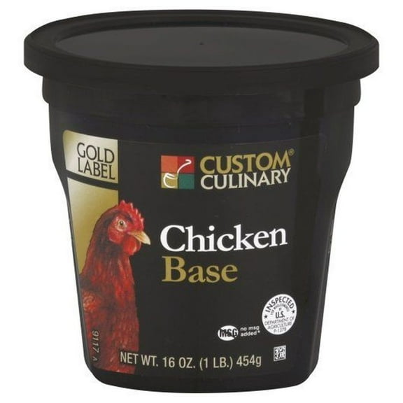 Gold Label No Msg Added Chicken Base Paste, 1 Pound -- 6 per Case.