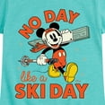 thumbnail image 3 of Disney - No Day Like A Ski Day - Toddler & Youth Girls Short Sleeve Graphic T-Shirt, 3 of 5