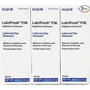 Major Lubrifresh PM Lubricant Eye Ointment 0.12 oz. (Pack of 3)