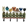 thumbnail image 2 of Ganfancp Colgante de Madera Welcome Wall Hook Welcome To Wall Hanging Decoration Ofertas Del Día Ganchos de Pared de Madera X 1, 2 of 7