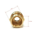 thumbnail image 3 of The ROP Shop M22 MPT X 3/8" Brass Quick Connect Coupler for Water Pumps and Spray Wand Guns, 3 of 6