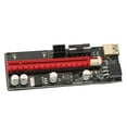 thumbnail image 4 of Tarjeta adaptadora alimentada por extensión de gráficos, PCIE Riser 1X a tarjeta adaptadora alimentada por elevador USB Extensión de gráficos PCIE Riser Diseño de próxima generación, 4 of 8