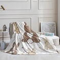 thumbnail image 4 of Cozy Blanket Qwtwty Happy Easter Blanket Rabbits Eggs Throw Blanket Rabbits Blanket Couch Sofa Soft Warm Bed Decoration for Women Men, 4 of 5