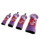 thumbnail image 2 of 4 unids / set profesionales para palos de golf, bolsa de protección para putter de golf, golfista, universal para todo tipo de cabezas de palos Cuero de PU + 1 Macarena gorros para palos de golf, 2 of 8