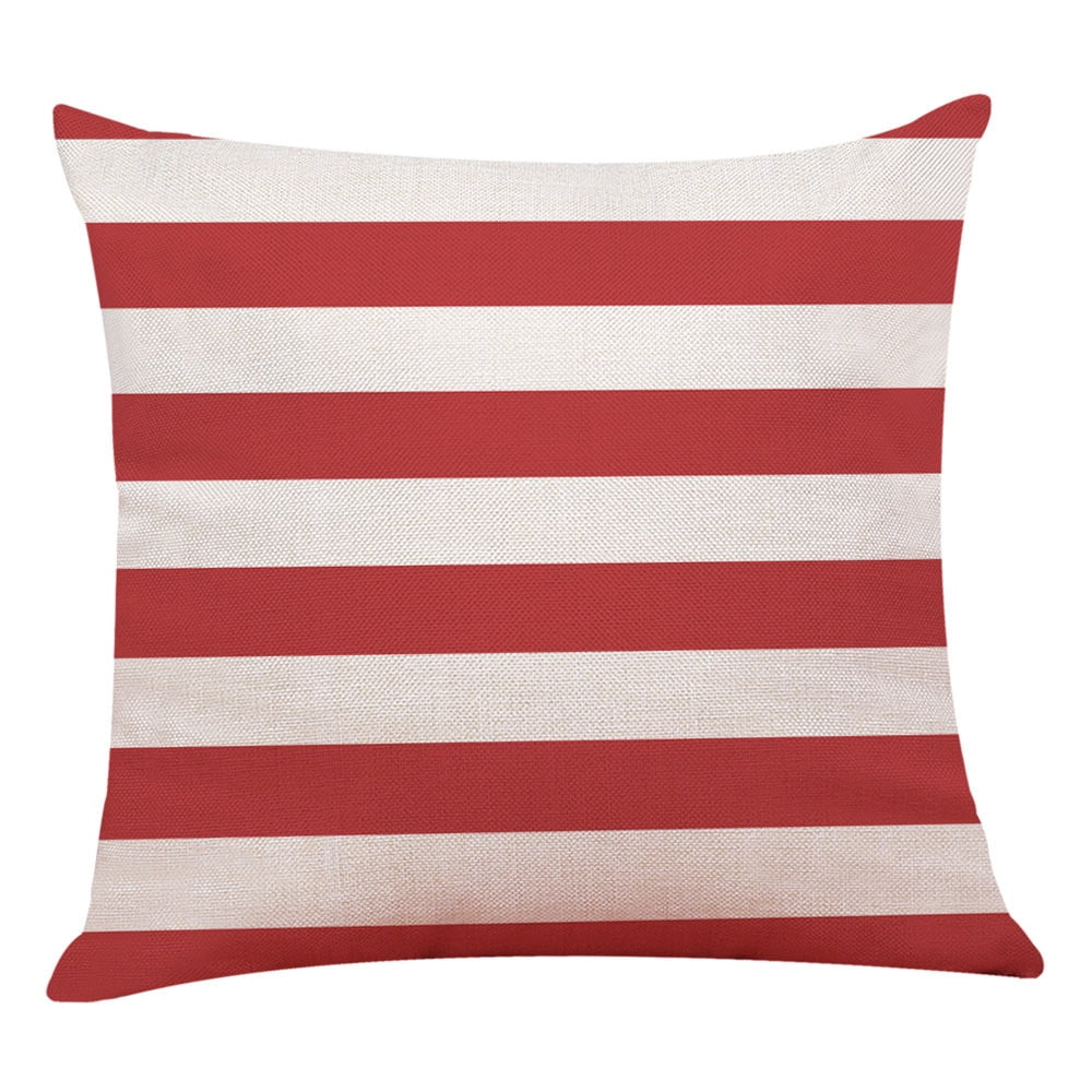 RKSTN Throw Pillows Home Decor Cushion Cover Red Geometric Throw Pillowcase Pillow Covers Soft Throw Pillows for Couch Living Room Outdoor Decorative Pillowcase Walmart